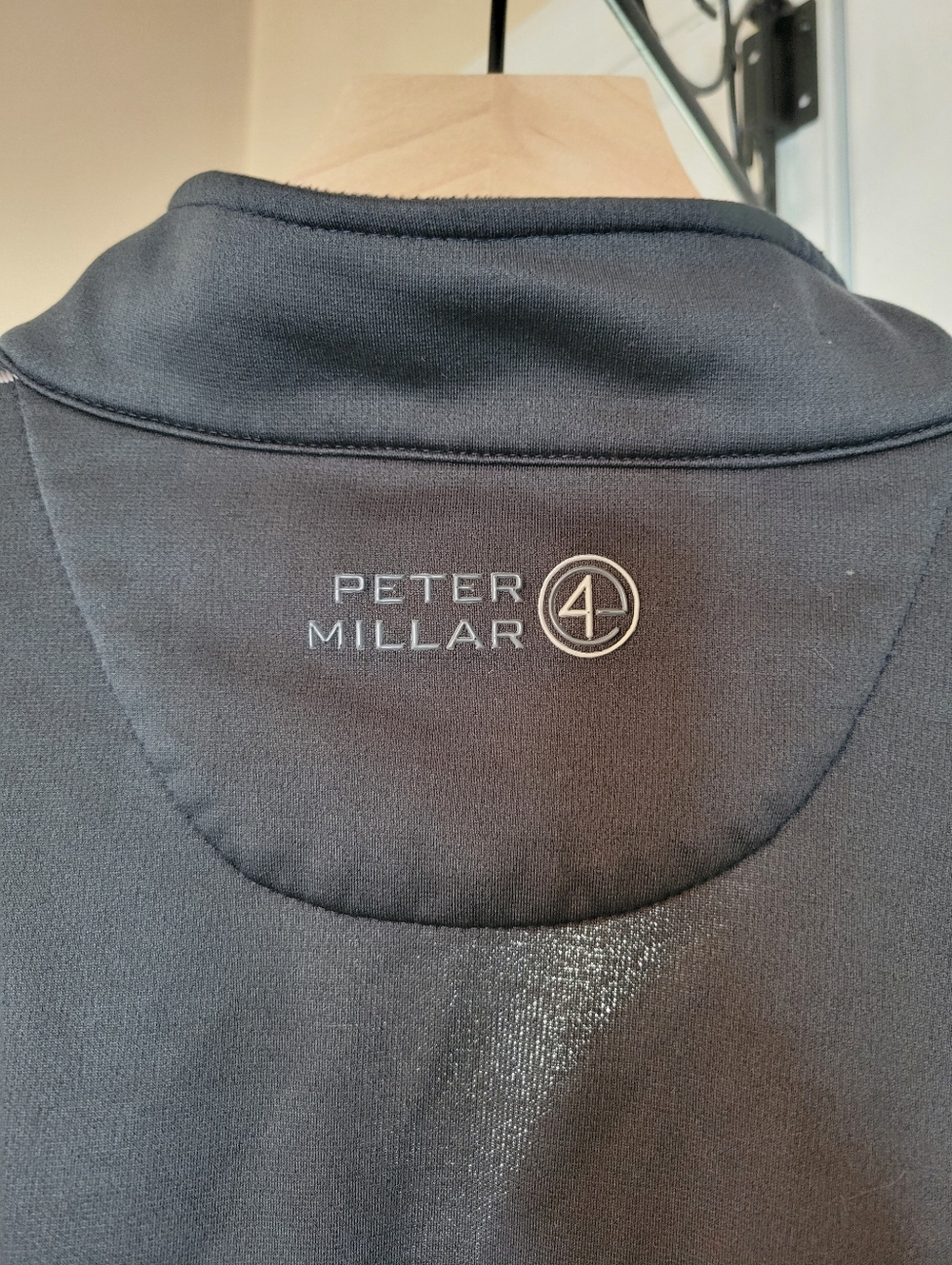 Peter Millar The Foundry Golf Club In Virginia Zip Up Longsleeve Polo, Size XXL - Picture 5 of 7